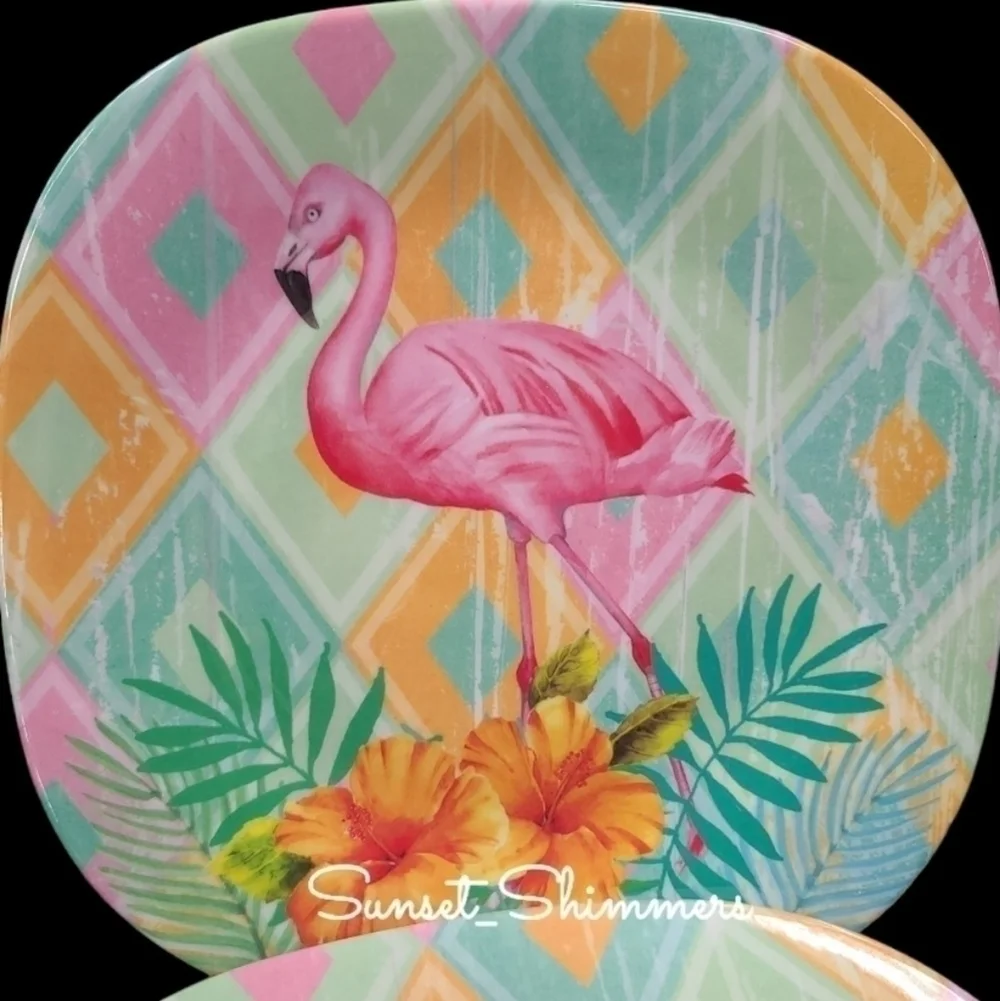 Tropical dinnerware here we